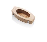 Moule à beurre cannelé - hêtre - ovale décor fleur - 250g