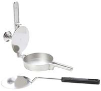 Louis Tellier Reconstitueur à steak rond N4000X – Inox 10 cm – Manuel – Spécial boucher