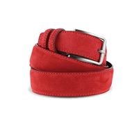 La Bottega del Calzolaio - Ceinture Homme Rouge Taille Différent - X-Large