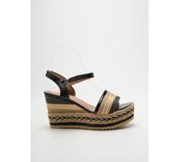 la bottine souriante chaussures femme de couleur noir