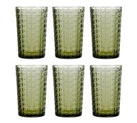 La Bouchée By La Cartuja De Sevilla Alma Set de 6 verres hauts en verre 35 cl Autres verres Convient au réfrigérateur Non adapté au micro-ondes Écologique