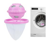La boule anti-poils lave-linge Éponge Filtrante Intégrée Réutilisable