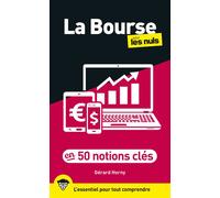 Gérard Horny – La bourse en 50 notions clés pour les Nuls – Fondamentaux, investissement – 2e éd.