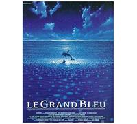 La Boutique du Ciné LE GRAND BLEU Affiche Cinéma Originale Petit format (53 x 40, Pliée) LUC BESSON