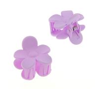 La Boutique du Coiffeur - 2 Petites pinces à fleurs lilas