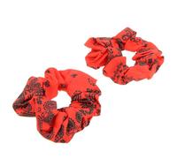 La Boutique du Coiffeur - Lot de 2 chouchou bandana rouge