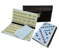 LA BOUTIQUE DU SCRABBLEUR Jeu de Scrabble de Voyage magnétique Pliable Officiel de la fédération française de Scrabble Duplicate Made in France idéal pour Les scrabbleurs de la Famille