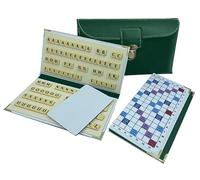 LA BOUTIQUE DU SCRABBLEUR Jeu de Scrabble de Voyage magnétique Pliable Officiel de la fédération française de Scrabble Duplicate Made in France idéal pour Les scrabbleurs de la Famille