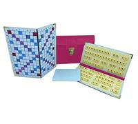 LA BOUTIQUE DU SCRABBLEUR Jeu de Scrabble de Voyage magnétique Pliable Officiel de la fédération française de Scrabble Duplicate Made in France idéal pour Les scrabbleurs de la Famille