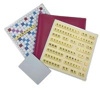 LA BOUTIQUE DU SCRABBLEUR Jeu de Scrabble de Voyage magnétique Pochette Standard Officiel de la fédération française de Scrabble Duplicate Made in France idéal pour Les scrabbleurs de la Famille
