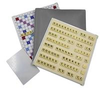 LA BOUTIQUE DU SCRABBLEUR Jeu de Scrabble de Voyage magnétique Pochette Standard Officiel de la fédération française de Scrabble Duplicate Made in France idéal pour Les scrabbleurs de la Famille