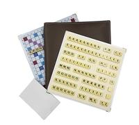 LA BOUTIQUE DU SCRABBLEUR Jeu de Scrabble de Voyage magnétique Pochette Standard Officiel de la fédération française de Scrabble Duplicate Made in France idéal pour Les scrabbleurs de la Famille