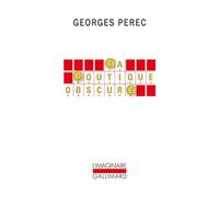 La boutique obscure: 124 rêves de Perec.Georges (2010) Poche