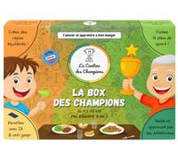 La Box des Champions | Jouer et Bien manger | Jeu éducatif magnétique pour enfants | Alimentation équilibrée, organisation des repas & activité physique | Maison, école, collectivités | Dès 3 ans