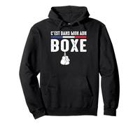 La Boxe C'est dans Mon adn Boxing Combat Ring De Boxe Drôle Sweat à Capuche