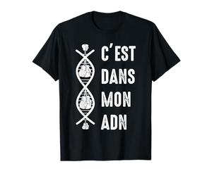 La Boxe C'est dans Mon adn Boxing Combat Ring De Boxe Drôle T-Shirt