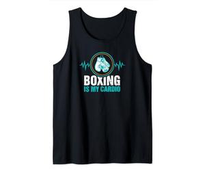 La boxe est mon cardio Débardeur