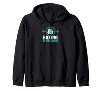 La Boxe est Mon Cardio Sweat à Capuche