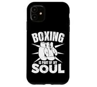 La Boxe Fait Partie de Mon âme Sports d'intérieur Coque pour iPhone 11