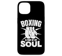 La Boxe Fait Partie de Mon âme Sports d'intérieur Coque pour iPhone 13