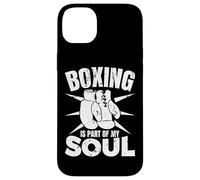 La Boxe Fait Partie de Mon âme Sports d'intérieur Coque pour iPhone 14 Plus