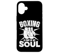 La Boxe Fait Partie de Mon âme Sports d'intérieur Coque pour iPhone 16 Plus