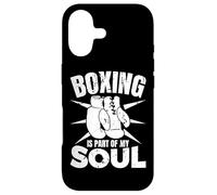 La Boxe Fait Partie de Mon âme Sports d'intérieur Coque pour iPhone 17