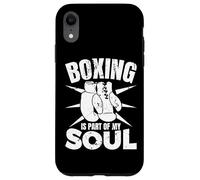 La Boxe Fait Partie de Mon âme Sports d'intérieur Coque pour iPhone XR