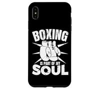 La Boxe Fait Partie de Mon âme Sports d'intérieur Coque pour iPhone XS Max