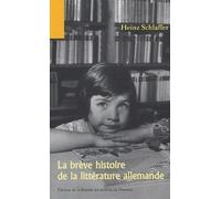 La Brève Histoire De La Littérature Allemande