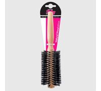 La Briantina Brosse à cheveux ronde en bois avec poils mixtes
