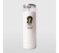 La Briantina Cire votivo Cimitero 60T S. Rita, en Paraffine, Blanc, 22 x Ø 7 cm