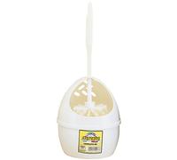 La Briantina COM00237A Ensemble Brosse WC et Porte-Brosse en polypropylène Blanc 175 mm