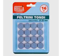 La Briantina Lot de 16 Patins Ronds en EVA pour Meubles, Meubles, Meubles, Meubles, sols, diamètre 2 cm