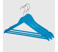 La Briantina Lot de 3 cintres de Rangement en Plastique, Largeur 44 cm, Couleur aléatoire, Lot de 3