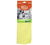 La Briantina Lot de 4 chiffons de nettoyage de meuble basique en microfibre, 3 actions nettoyantes et brillantes, pour toutes les surfaces, 30 x 40 cm, 4 pièces