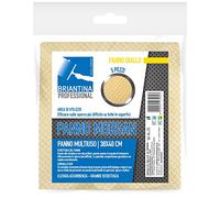 La Briantina Morgan Lot de 5 Chiffons de Nettoyage Multi-usages, réutilisables, 38 x 40 cm, Jaune