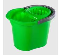 La Briantina Seau Lave-Vaisselle avec essoreur, en Plastique, capacité 11 litres, Couleur Vert