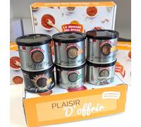 LA BRIGADE DES ÉPICES - Coffret 6 Épices du Monde : Cannelle de Madagascar, Coriandre, Sel fou Fumé, Curry Noir Fumé| Cadeaux pour les Amateurs et les Passionnés de Cuisine