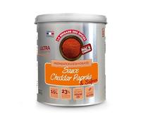 La Brigade des Épices - Sauce déshydratée Cheddar, Paprika & Safran - 600G -100% Naturelle, Végétarienne & Made in France