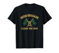 La Brigade Irlandaise ouvre la Voie - Histoire de la Guerre Civile américaine T-Shirt