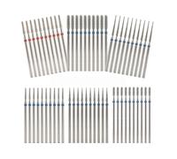 La broche d'ongle convient à la fois aux nouveaux Fraise diamantée for manucure, mèches électriques for ongles, lime à ongles, outil de retrait de gel, lot de 10(A024)