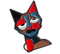 La broche florale animale abstraite inspire les designs artistiques de Picasso avec des couleurs vives pour un usage quotidien et des événements spéciaux.