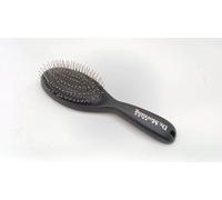 La brosse à cheveux Dr. Morning en plastique de qualité supérieure avec peigne à aiguilles est conçue pour un démêlage et un massage du cuir chevelu sans effort.