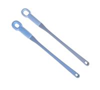 La brosse de soin des pieds fournit une exfoliation douce et un massage stimulant sous la douche en caoutchouc souple pour les orteils