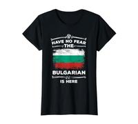 La Bulgarie n'a Pas Peur Que Le bulgare est Ici Drapeau bulgare T-Shirt Graphique avec Valeur
