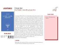 La Cabale : nouvelles perspectives: nouvelle édition