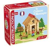 JeuJura - Jeu de construction La cabane de Montagne 55 pièces valise en carton dès 5 ans (8092)
