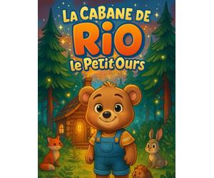 La Cabane de Rio le Petit Ours: Au cœur d’une forêt paisible, Rio le petit ours découvre une cabane oubliée… Un livre de coloriage et d’histoire pour les enfants de 2 à 5 ans.