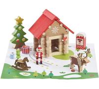 La cabane du Pere Noël - Jeu de construction - JEUJURA - 60 pieces